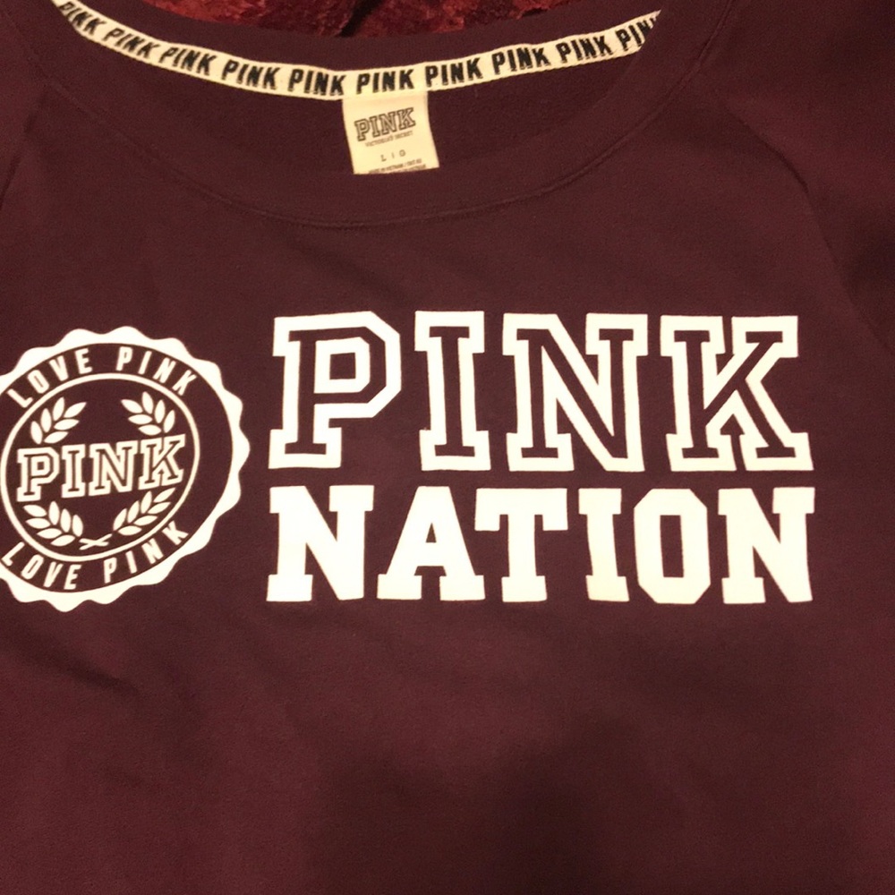 Pink Crew Sweater